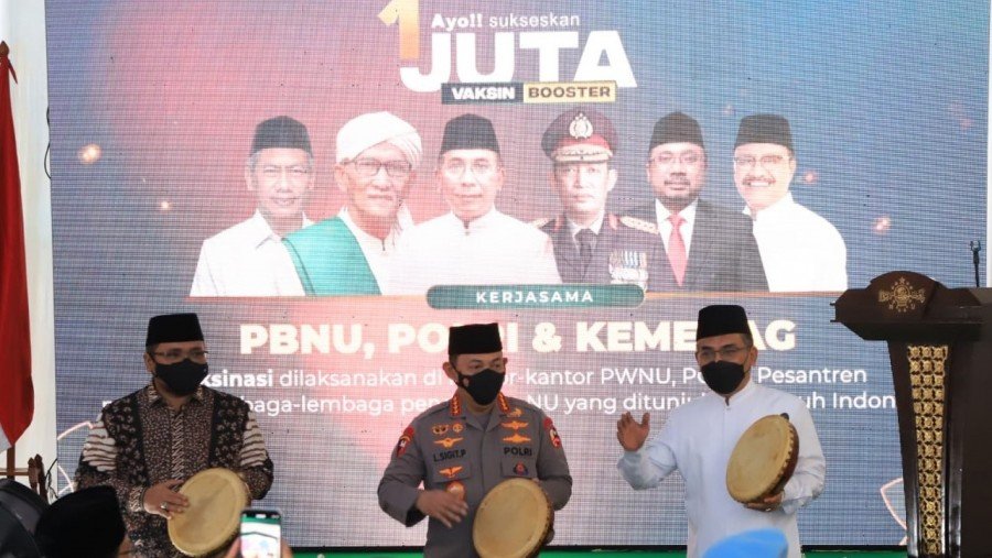 Luncurkan Program 1 Juta Vaksin Booster, Menag: Bukti Pemerintah Sayangi Warganya