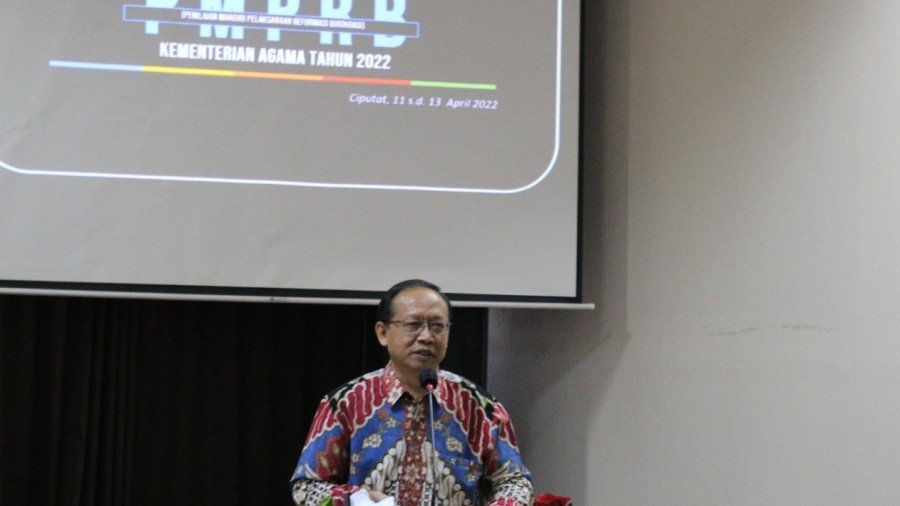 Kemenag Targetkan Nilai Reformasi Birokrasi Tahun 2022 Sebesar 79,00