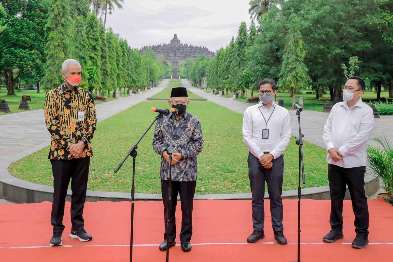 Wakil Presiden RI Berkunjung ke TWC Borobudur