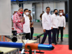 Presiden Jokowi Tinjau Deretan Produk Pertahanan Dahana