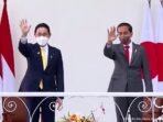 Presiden Jokowi Sambut PM Jepang Fumio Kishida di Istana Bogor