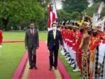 Presiden Jokowi Sambut Baik Komitmen PM Jepang Perkokoh Kerja Sama Bilateral