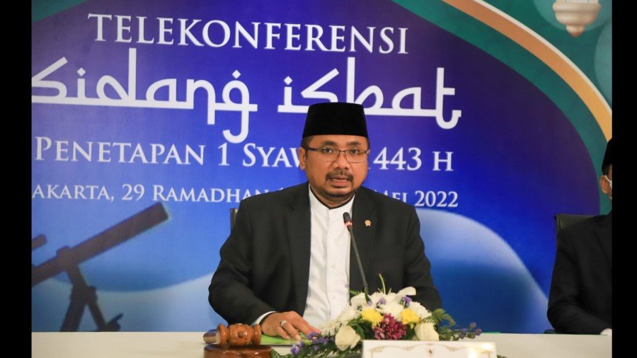 Pemerintah Tetapkan 1 Syawal 1443 H Jatuh pada 2 Mei 2022