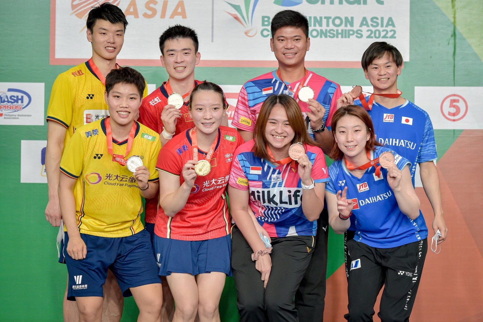 Hasil Lengkap Badminton Asia Championship 2022: China Dominan, Indonesia Jempolan