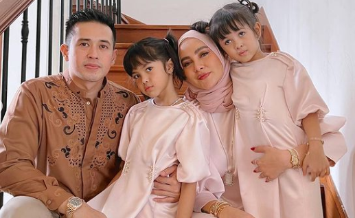 Olla Ramlan dan Aufar Hutapea Lebaran Bareng