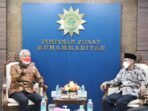 Ganjar Temui Haedar Nashir, Bahas Kebangkitan UMKM dan Ketahanan Pangan