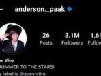 Berkat Anderson Paak, Jumlah Followers Instagram Pak Tarno Meningkat