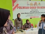 Edukasi Siswa Bermedia Sosial, Polwan Polres Pasangkayu Kunjungi SMKN 1 Sarjo