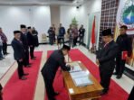 Akmal Malik Lantik Komisaris dan Direksi PT Sulawesi Barat Malaqbi