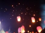 Pembukaan Festival Sandeq Ditandai Dengan Pelepasan 1000 Lampion