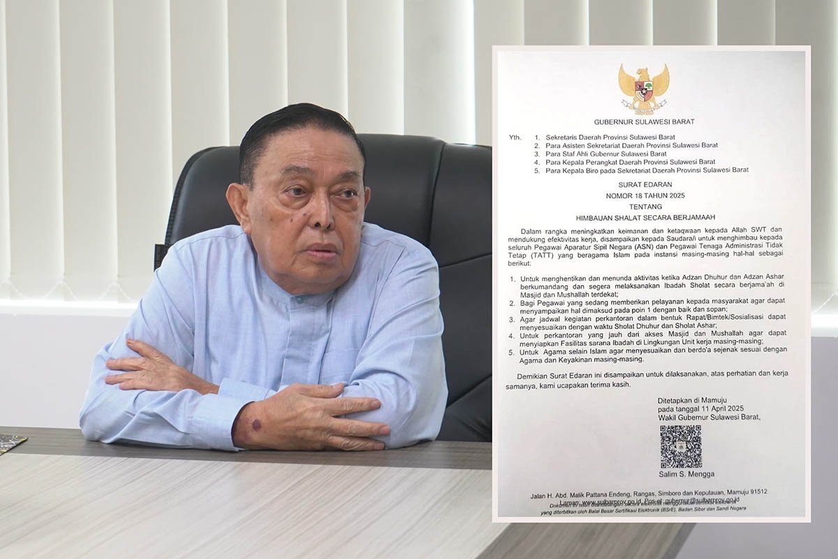 ASN Muslim Diminta Hentikan Aktivitas Saat Adzan, Prioritaskan Salat Berjamaah di Masjid